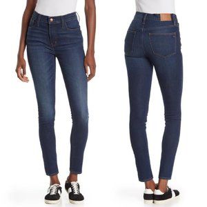 Like New Madewell Magic Pocket 9" Mid-Rise Skinny Jeans